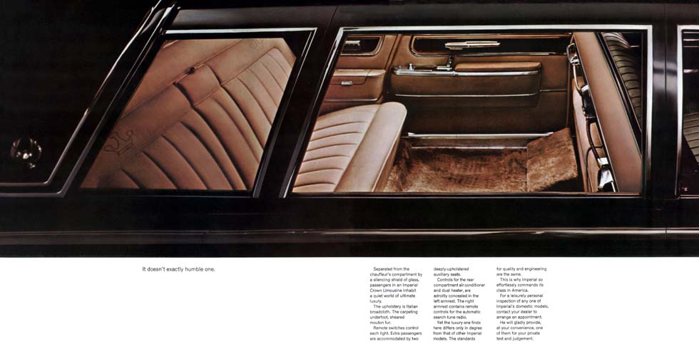1965 Chrysler Imperial Brochure Page 12